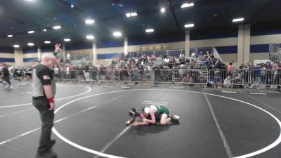 73 lbs Consi Of 4 - Gavin Miller, Rancho Bernardo HS vs Emanuel Chambers, Poway Elite