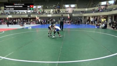 75 lbs Cons. Round 5 - Lox Leum, LAW vs Maverick Masching, Westfield Razorbacks Wrestling