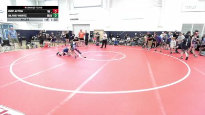90 lbs 3rd Place - Boe Alton, WV Lunatics-MS vs Blake Wertz, Front Royal WC-MS