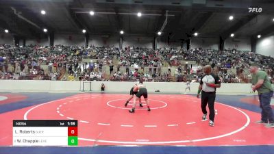 140 lbs Quarterfinal - Lawson Roberts, Guerrilla Wrestling Academy vs William Chapple, Level Up Wrestling Center