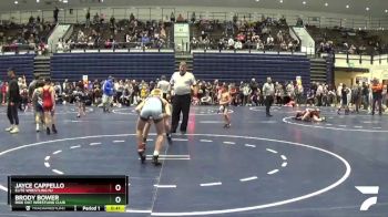 107 lbs 3rd Place Match - Brody Bower, Ride Out Wrestling Club vs Jayce Cappello, Elite Wrestling NJ