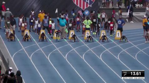 Youth Boys' 100m Championship, Semi-Finals 2 - Age under 8