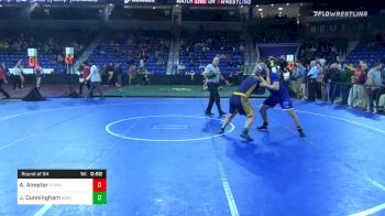 195 lbs Prelims - Aidan Almeter, Newtown vs Jack Cunningham, Simsbury