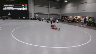 92 lbs Cons. Rd Of 16 - Kevin Ward, Texas Select Wrestling vs Kaden Aguayo, Team Champs Wrestling Club