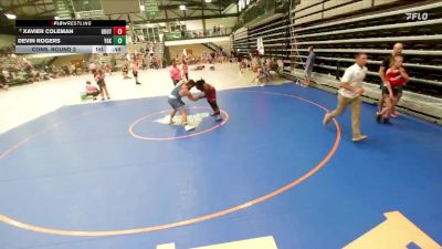 204-216 lbs Cons. Round 2 - Xavier Coleman, Florissant vs Devin Rogers, Young Guns Kenosha