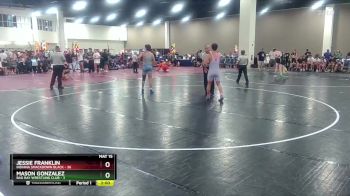 157 lbs Round 1 (10 Team) - Jessie Franklin, Indiana Smackdown Black vs Mason Gonzalez, Bad Bay Wrestling Club