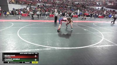 175 lbs Cons. Round 2 - Devin Kaas, Kaukauna vs Charlie Aichele, Ashwaubenon