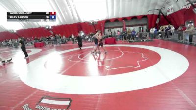 132 lbs Round 1 - Alois Schlumpf, Askren Wrestling Academy vs Riley Larson, Weigh In Club
