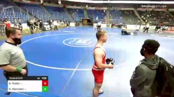 182 lbs Consi Of 8 #1 - Sean Foster, DC vs Nathan Morcheid, Pennsylvania