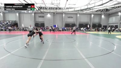 138 lbs Quarterfinal - Winner Tshibombi, Stratford vs Idalia Lopez, Windham