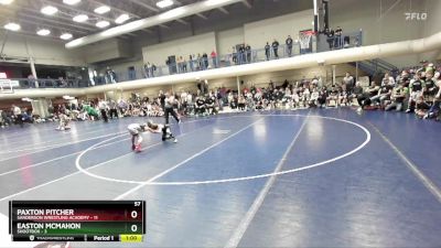 57 lbs Semis & 3rd Wb (16 Team) - Easton McMahon, Shootbox vs Paxton Pitcher, Sanderson Wrestling Academy