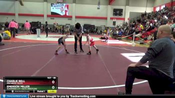 55 lbs Cons. Round 2 - Emerson Miller, Alexander City Youth Wrestling vs Charlie Bell, Oak Grove Youth