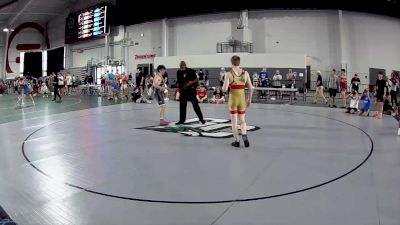 144 lbs Cons. Round 5 - Logan Kuck, Ringers Wrestling Club vs Liam Fitzpatrick, Michigan Premier WC