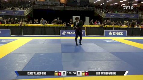 Eric Antonio Vargas vs Kenzo Velasco Sing 2026 Pan Kids Jiu-Jitsu IBJJF Championship