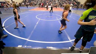 102-110 lbs Semifinal - Christina Bivins, Panther Youth Wrestling vs Melanie Medrano, Springdale Youth Wrestling Club