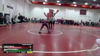 170 lbs Champ. Round 2 - Braxton Russell, Delta vs Juan Puello, Lawrence North Wrestling Club