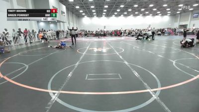 52 lbs Rr Rnd 1 - Trett Brown, Indiana Outlaws Red - EL vs Breze Forrest, Great Neck Wrestling Club - EL