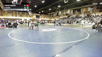 215 lbs Cons. Round 3 - Mateo Jimenez, Saint Francis vs Lj Olson, De La Salle