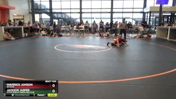 B-18 lbs Semifinal - Maverick Jamison, DC Elite vs Jackson Jasper, Little Bobcat Wrestling Club