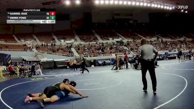 190-D2 Quarterfinal - Derek Fong, Horizon High School vs Gabriel Ruiz, Pueblo High School