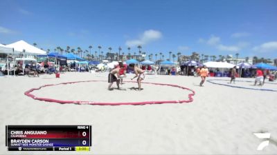 80 kg Semifinal - Brayden Carson, Sunkist Kids Monster Garage vs Chris Anguiano, California