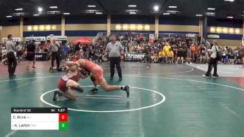 Match - Cole Brink, All-Phase Wrestling vs Kaleb Larkin, THOROBRED WRESTLING CLUB