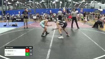 95 lbs Semifinal - Will Shearer, Missouri Avengers vs Evan Gosz, Quaranteam 2020