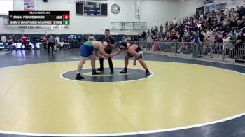 285 lbs Quarterfinal - Kanai Pennebaker, Sandy vs Jimmy Martinez-Alvarez, Mountain View