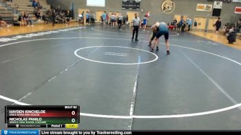 189 lbs Cons. Round 2 - Hayden Kincheloe, Eagle River High School vs Nicholas Panilo, Service High School Cougars
