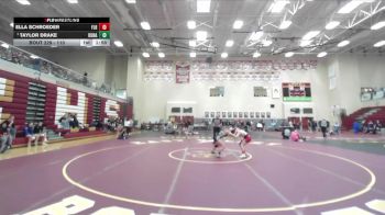 110 lbs Champ. Round 2 - Taylor Drake, Kuna vs Ella Schroeder, Filer