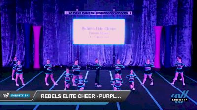 Rebels Elite Cheer - Purple Reign [2022 L4.2 Senior Coed Day 1] 2022 Aloha Reading Showdown
