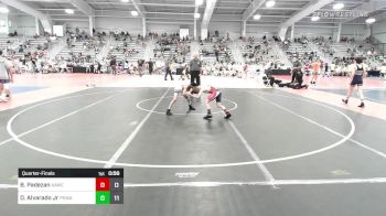 60 lbs Quarterfinal - Ben Padezan, All-American Wrestling Club vs Dustin Alvarado Jr, POWA