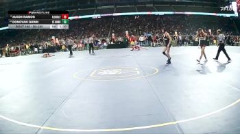 D2-106 lbs Quarterfinal - Jaxon Ramos, Allendale HS vs Donovan Quinn, St Johns HS