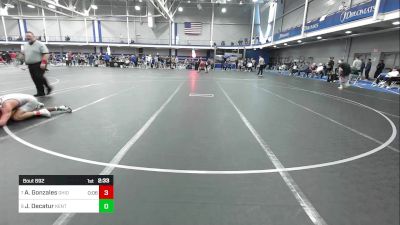 141 lbs Consi Of 8 #2 - Andre Gonzales, Ohio State vs Jordan Decatur, Kent State