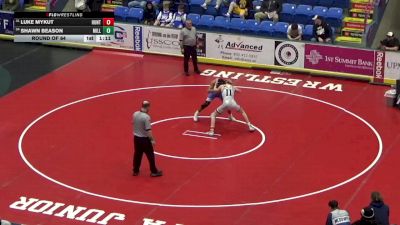 147 lbs Round Of 64 - Luke Mykut, Huntingdon vs Shawn Beason, Millcreek