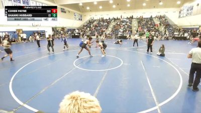 175 lbs Cons. Round 3 - Shawki Hubbard, Canyon Springs vs Cohen Payne, Silverback Wrestling Club