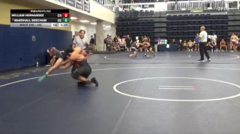 165 lbs Cons. Round 3 - Marshall Beecham, Cuesta College vs William Hernandez, College Of The Redwoods