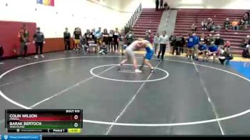 220 lbs Cons. Round 2 - Barak Bertoch, Wheatland vs Colin Wilson, Powell