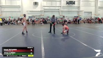 105 lbs Round 5 (6 Team) - Isaac Richards, Glasgow WA vs Noah Curren, All American