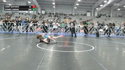 132 lbs Rr Rnd 3 - Avery Mattison, 757 Sirens Green - HSG vs Sydney Laboon, TNWC Divas - HSG