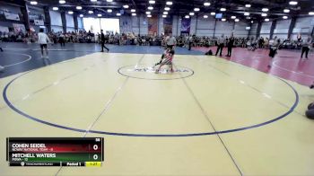 56 lbs Rd# 1 9:00am Friday - Mitchell Waters, POWA vs Cohen Seidel, NCWAY National Team