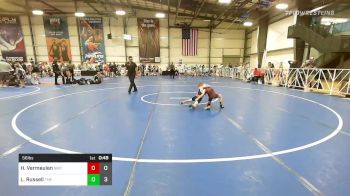 56 lbs Rr Rnd 2 - Hunter Vermeulen, Grit Mat Club Red vs Landyn Russell, The Wrestling Mill