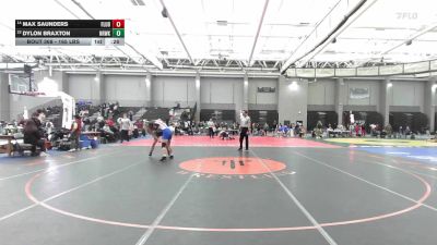 165 lbs Consi Of 8 #1 - Max Saunders, Fairfield Ludlowe vs Dylon Braxton, Norwalk
