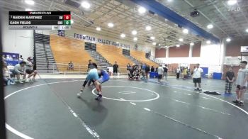 134-146 lbs Round 5 - Cash Fields, Granite Wrestling Club vs Raiden Martinez, Reign WC