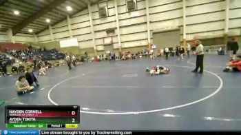 77 lbs Round 1 (4 Team) - Ayden Tokita, Idaho 1 vs Hayden Cornell, Warriors Of Christ