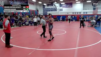 174 lbs Finals (2 Team) - Jemarion Moore, University Of The Ozarks vs Crisjaniel Martinez-Antonetty, Huntingdon