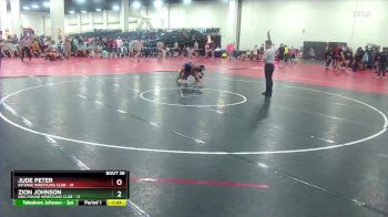 144 lbs Round 5 (16 Team) - Zion Johnson, Dog Pound Wrestling Club vs Jude Peter, Intense Wrestling Club