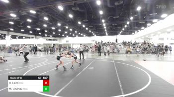 86 lbs Round Of 16 - Oliver Leitz, Dominate WC vs Maxim Litvinov, Savage House WC