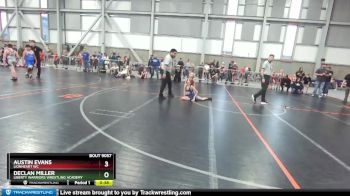 71-76 lbs Round 1 - Declan Miller, Liberty Warriors Wrestling Academy vs Austin Evans, Lionheart WC