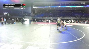 157 lbs Cons. Round 4 - Nolan Moffett, Gregori vs Grayson Gaspar, Inderkum